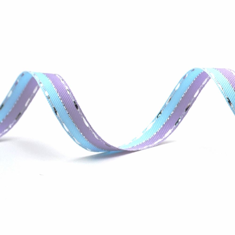 Fancy Silver Side Stitching Ribbon | Elevate Your Crafts with